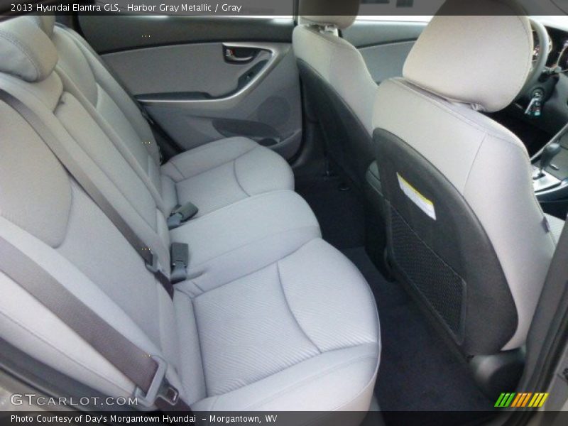 Harbor Gray Metallic / Gray 2013 Hyundai Elantra GLS