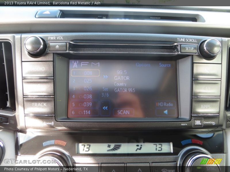 Barcelona Red Metallic / Ash 2013 Toyota RAV4 Limited