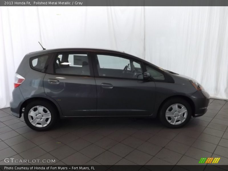 Polished Metal Metallic / Gray 2013 Honda Fit