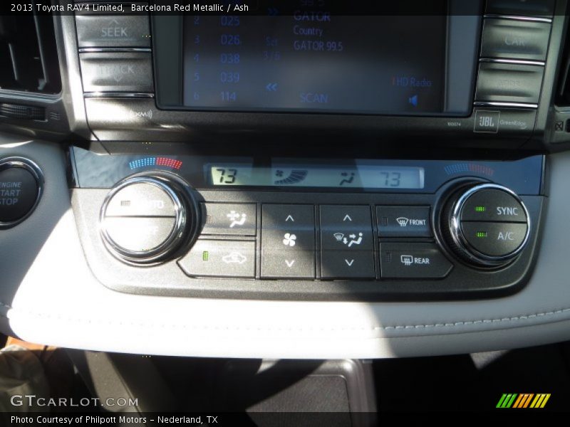 Barcelona Red Metallic / Ash 2013 Toyota RAV4 Limited