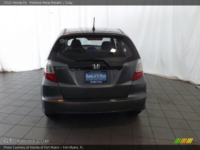 Polished Metal Metallic / Gray 2013 Honda Fit