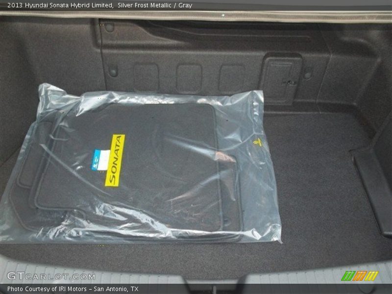 Silver Frost Metallic / Gray 2013 Hyundai Sonata Hybrid Limited