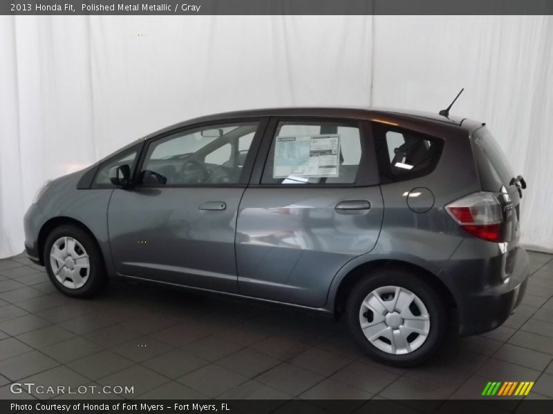 Polished Metal Metallic / Gray 2013 Honda Fit