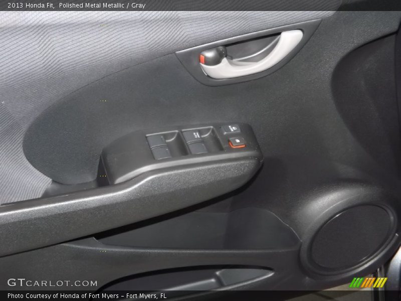 Polished Metal Metallic / Gray 2013 Honda Fit