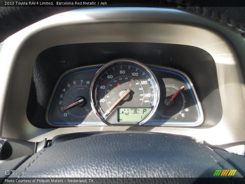 Barcelona Red Metallic / Ash 2013 Toyota RAV4 Limited