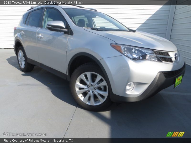 Classic Silver Metallic / Black 2013 Toyota RAV4 Limited