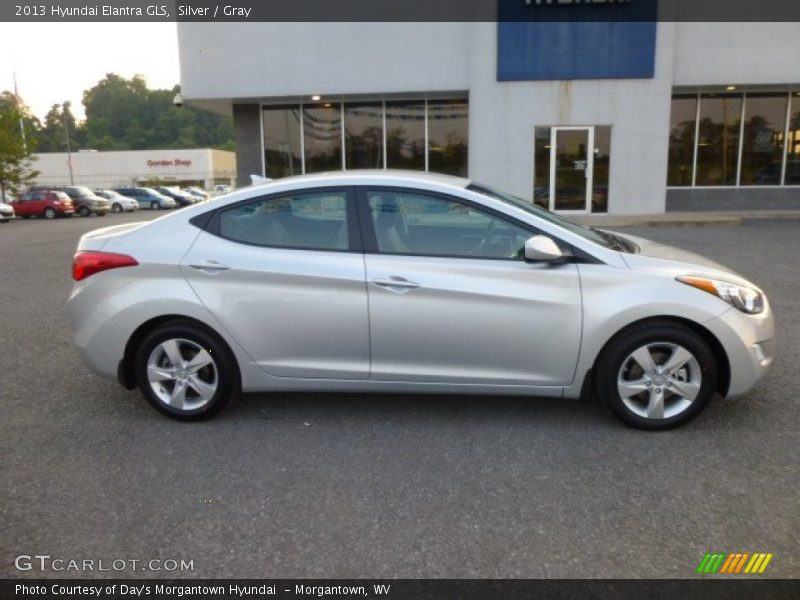 Silver / Gray 2013 Hyundai Elantra GLS