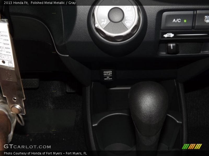 Polished Metal Metallic / Gray 2013 Honda Fit