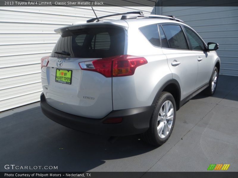Classic Silver Metallic / Black 2013 Toyota RAV4 Limited