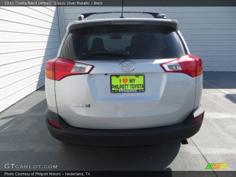 Classic Silver Metallic / Black 2013 Toyota RAV4 Limited