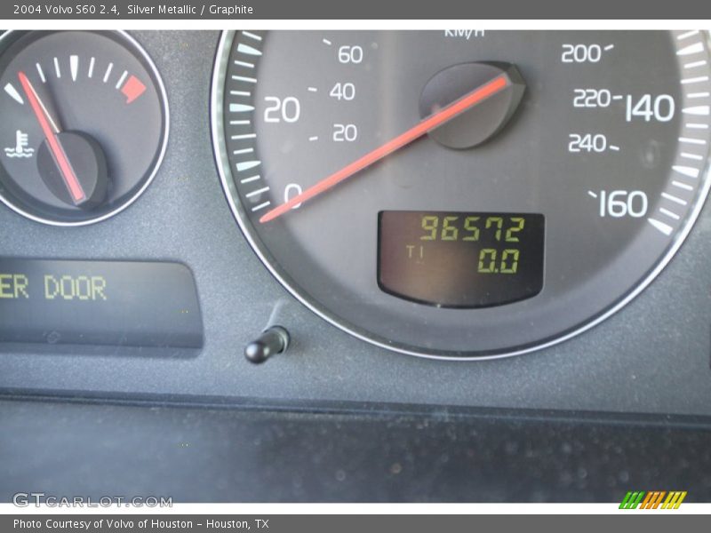 Silver Metallic / Graphite 2004 Volvo S60 2.4