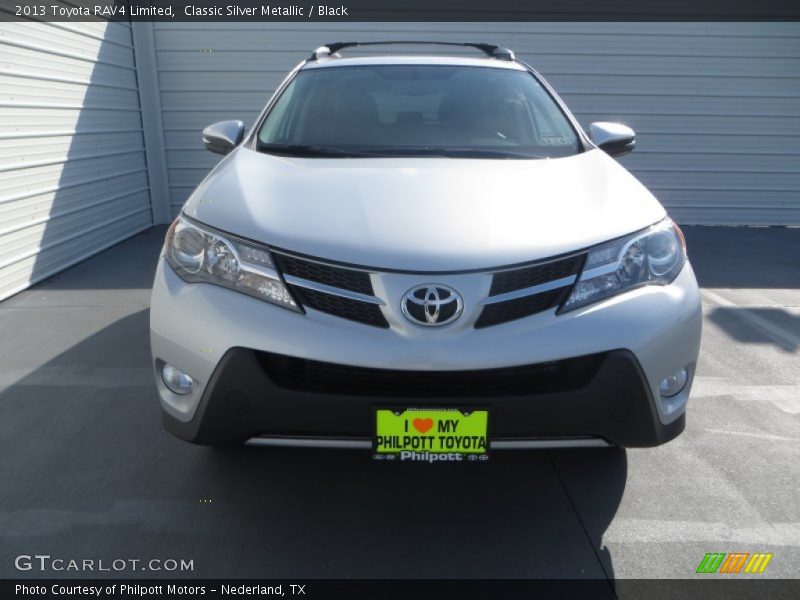 Classic Silver Metallic / Black 2013 Toyota RAV4 Limited