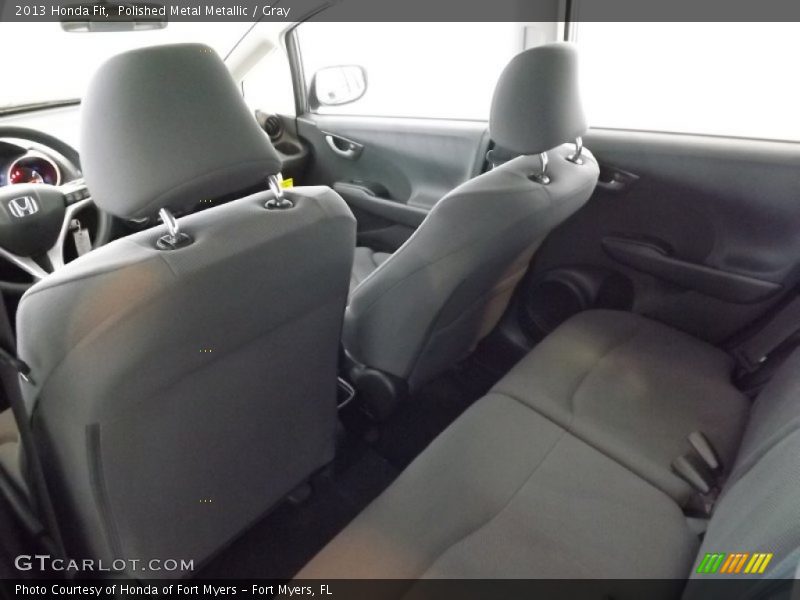 Polished Metal Metallic / Gray 2013 Honda Fit