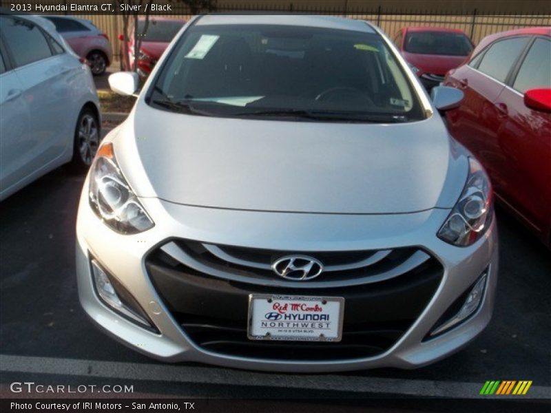 Silver / Black 2013 Hyundai Elantra GT