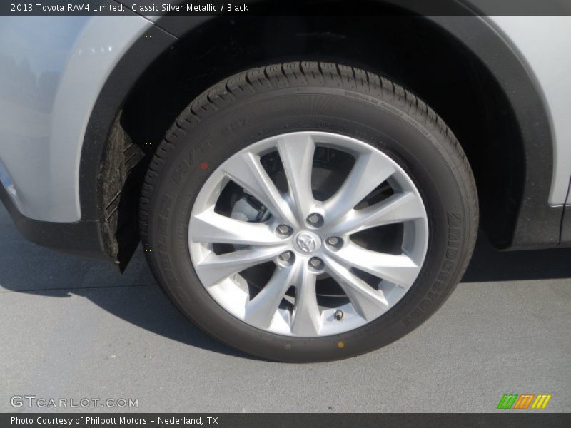 Classic Silver Metallic / Black 2013 Toyota RAV4 Limited