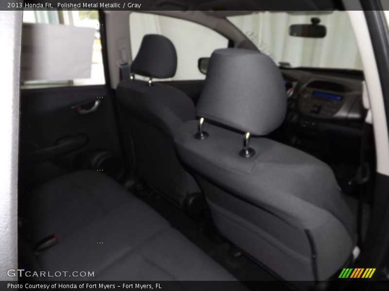Polished Metal Metallic / Gray 2013 Honda Fit