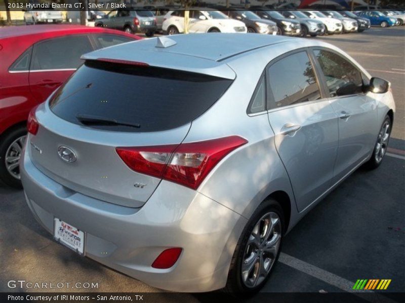 Silver / Black 2013 Hyundai Elantra GT