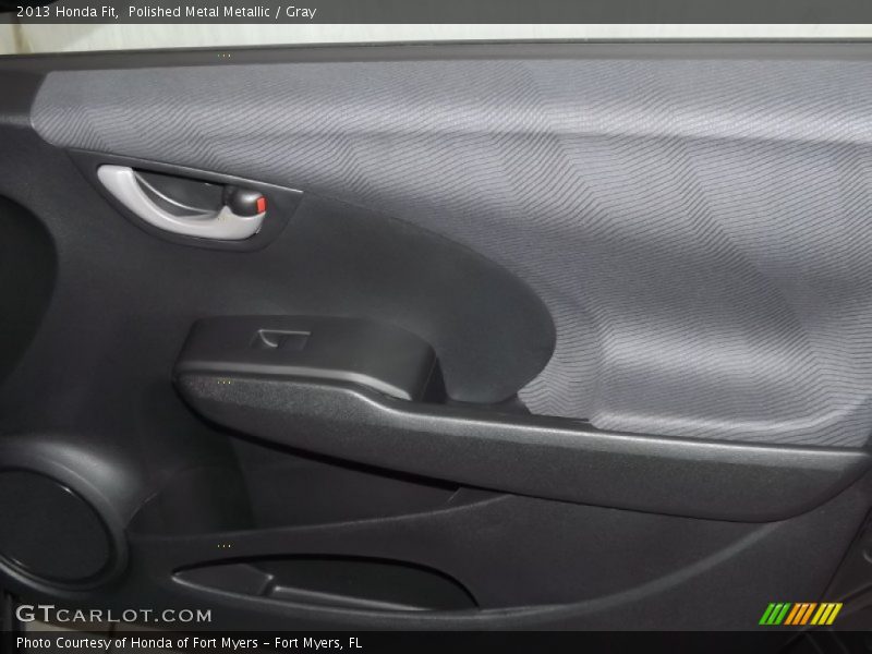 Polished Metal Metallic / Gray 2013 Honda Fit