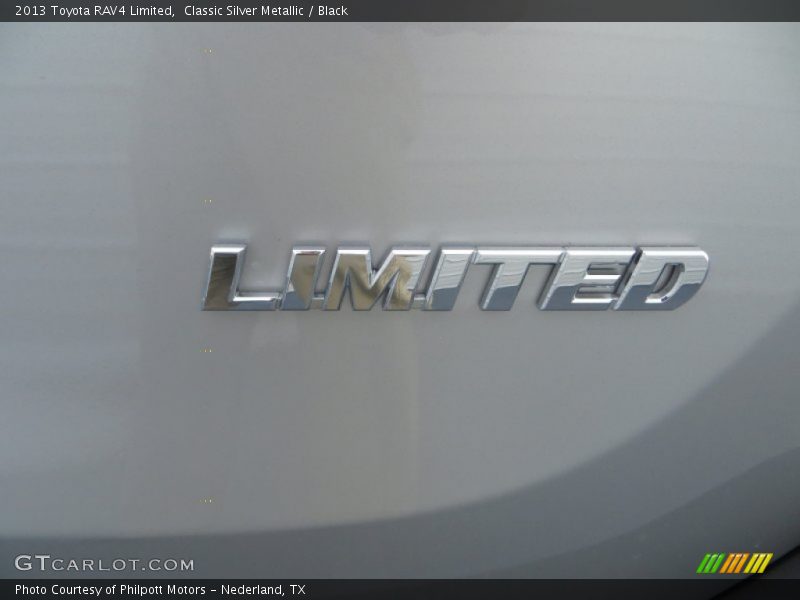 Classic Silver Metallic / Black 2013 Toyota RAV4 Limited