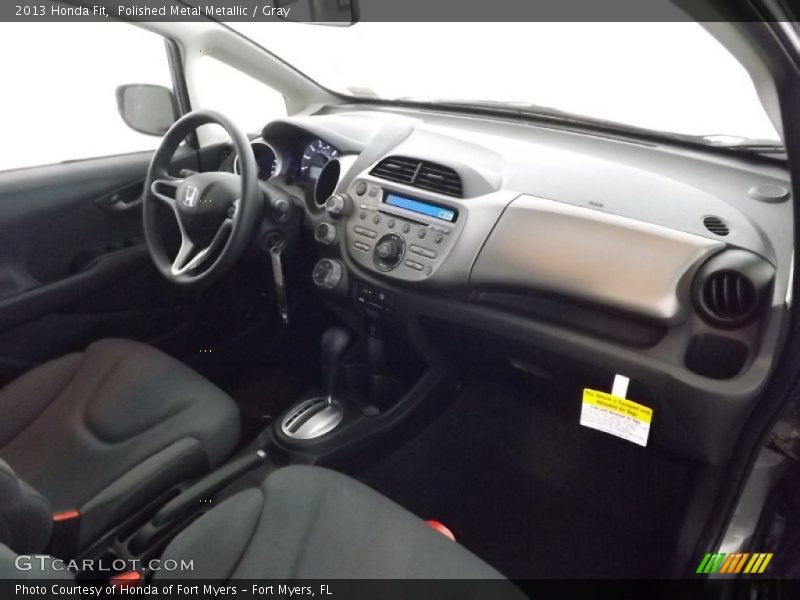 Polished Metal Metallic / Gray 2013 Honda Fit