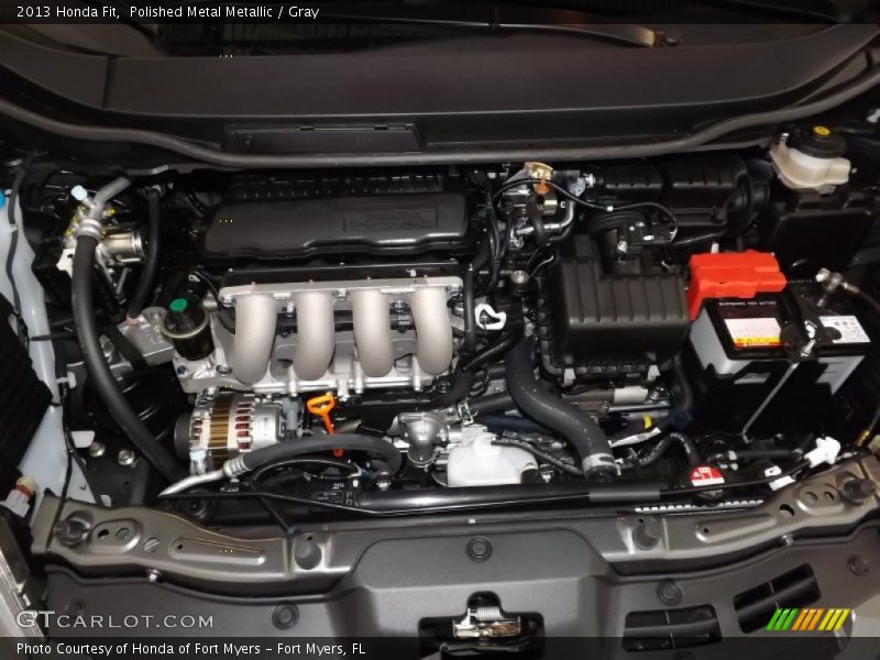 Polished Metal Metallic / Gray 2013 Honda Fit