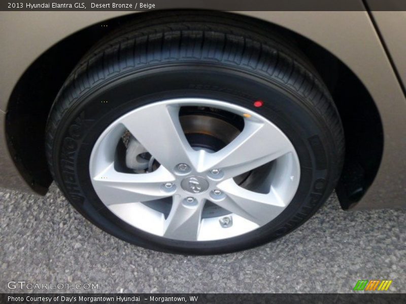 Desert Bronze / Beige 2013 Hyundai Elantra GLS