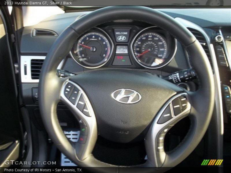 Silver / Black 2013 Hyundai Elantra GT