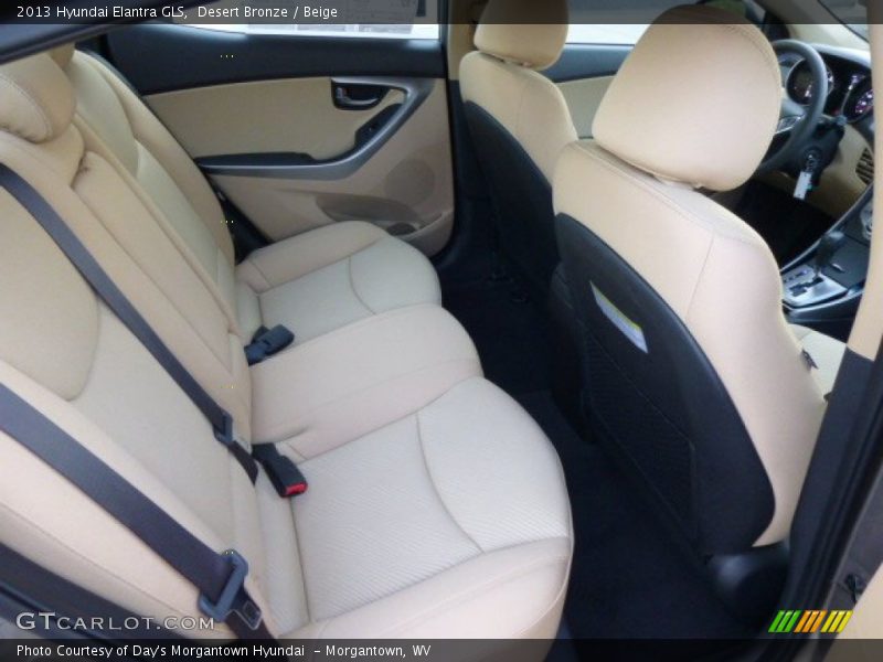 Desert Bronze / Beige 2013 Hyundai Elantra GLS