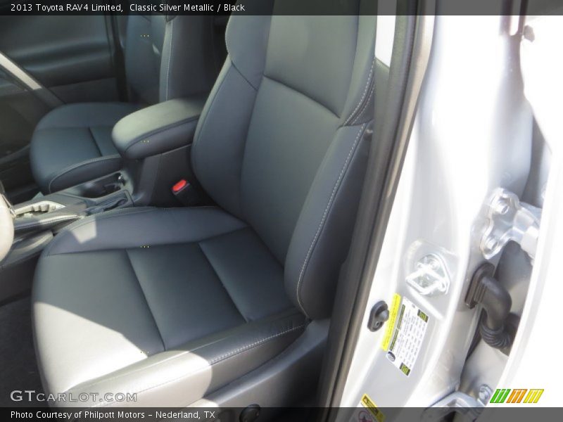 Classic Silver Metallic / Black 2013 Toyota RAV4 Limited