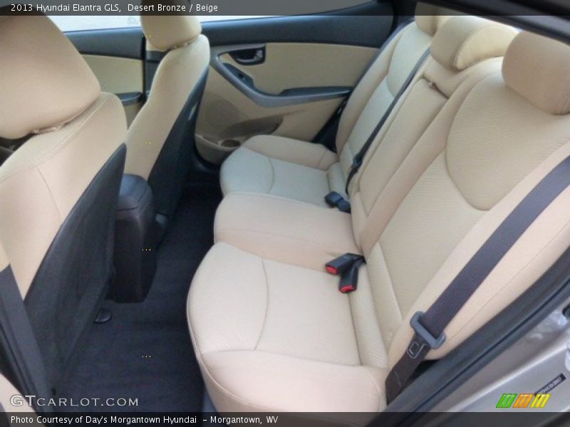 Desert Bronze / Beige 2013 Hyundai Elantra GLS