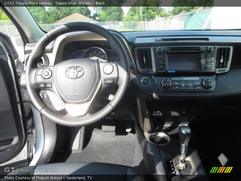 Classic Silver Metallic / Black 2013 Toyota RAV4 Limited
