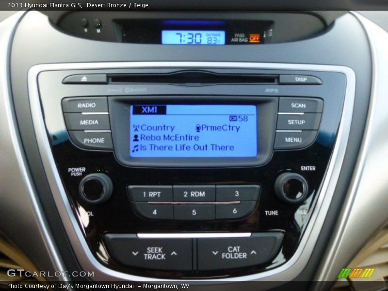 Desert Bronze / Beige 2013 Hyundai Elantra GLS