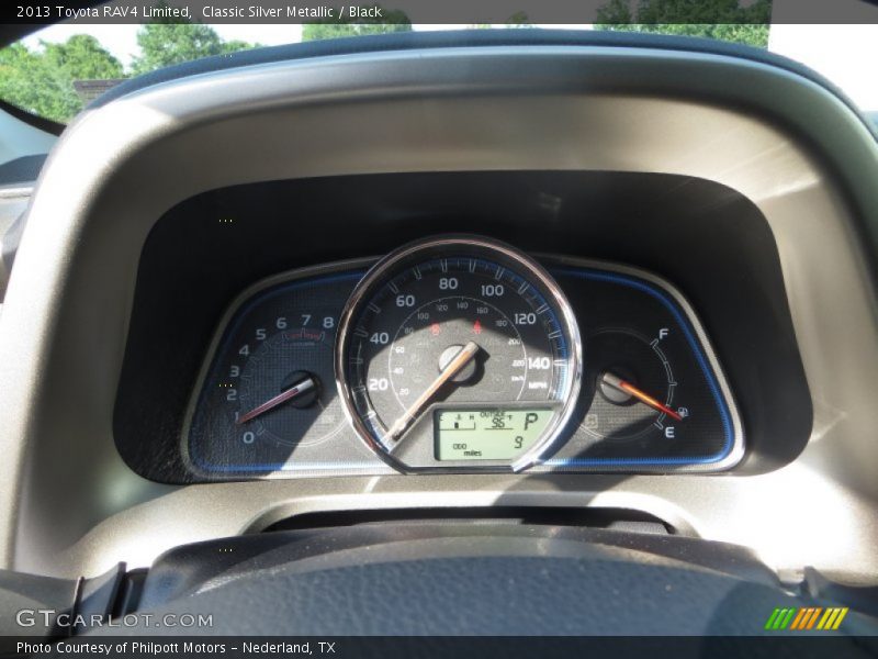 Classic Silver Metallic / Black 2013 Toyota RAV4 Limited