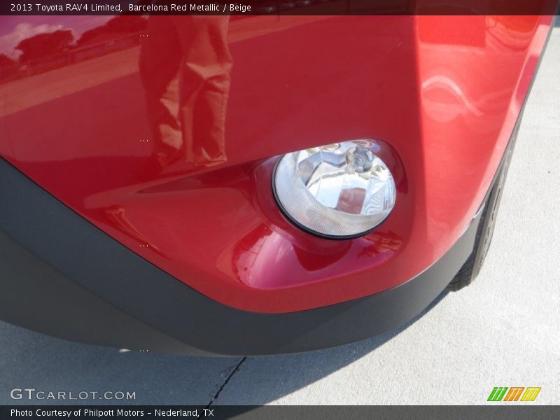 Barcelona Red Metallic / Beige 2013 Toyota RAV4 Limited