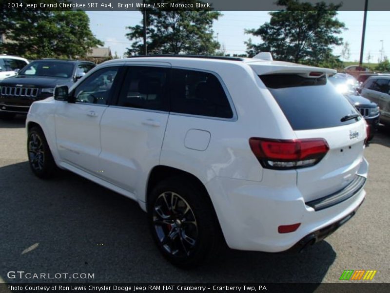 Bright White / SRT Morocco Black 2014 Jeep Grand Cherokee SRT 4x4