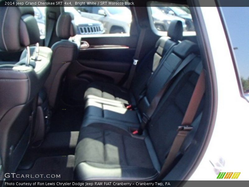 Rear Seat of 2014 Grand Cherokee SRT 4x4