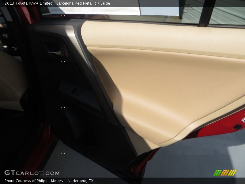 Barcelona Red Metallic / Beige 2013 Toyota RAV4 Limited