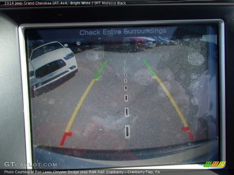 Bright White / SRT Morocco Black 2014 Jeep Grand Cherokee SRT 4x4