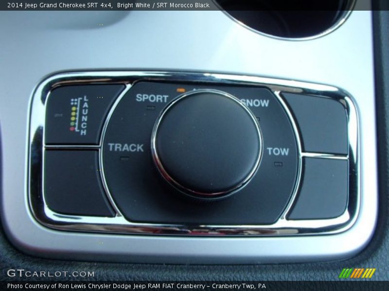 Controls of 2014 Grand Cherokee SRT 4x4