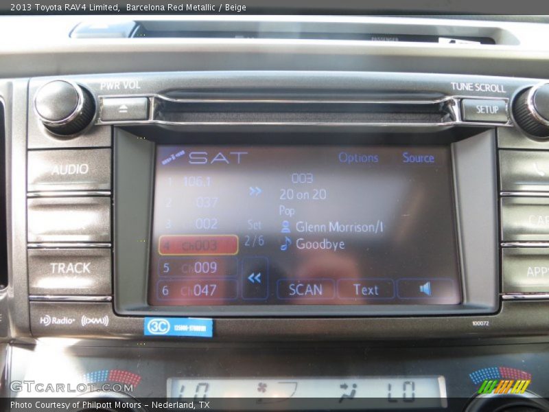 Barcelona Red Metallic / Beige 2013 Toyota RAV4 Limited