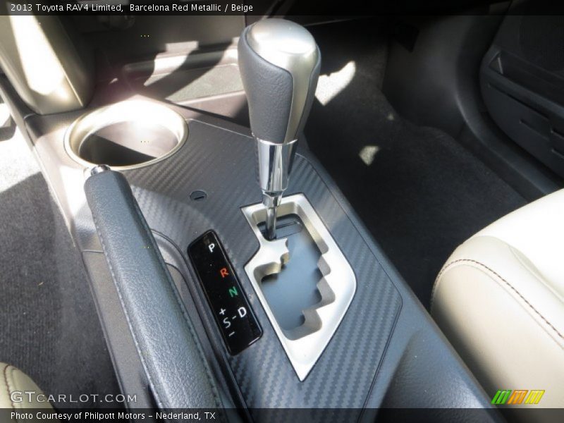 Barcelona Red Metallic / Beige 2013 Toyota RAV4 Limited