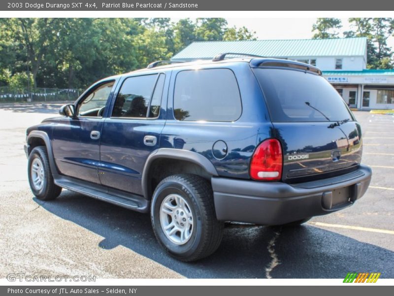 Patriot Blue Pearlcoat / Sandstone 2003 Dodge Durango SXT 4x4