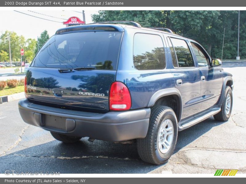 Patriot Blue Pearlcoat / Sandstone 2003 Dodge Durango SXT 4x4