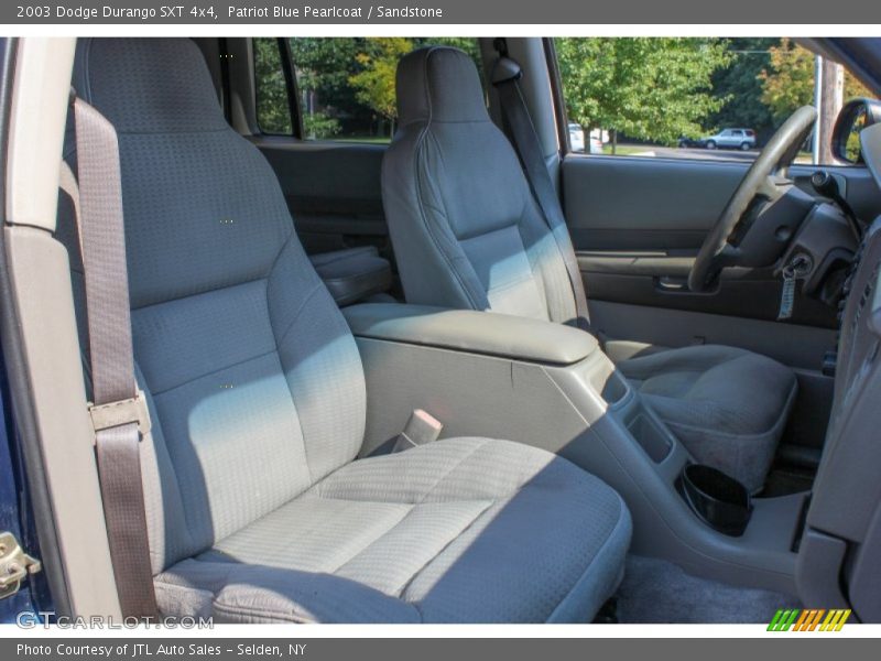 Patriot Blue Pearlcoat / Sandstone 2003 Dodge Durango SXT 4x4