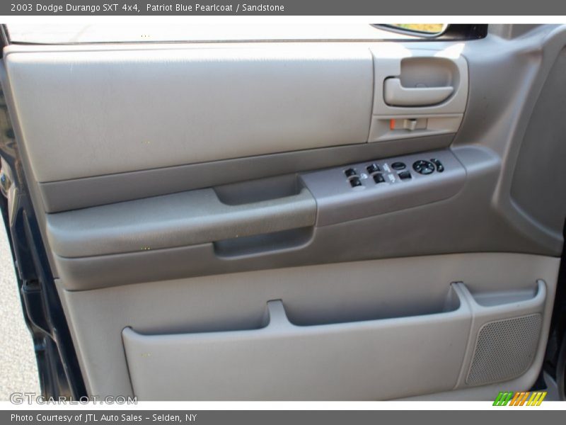 Patriot Blue Pearlcoat / Sandstone 2003 Dodge Durango SXT 4x4