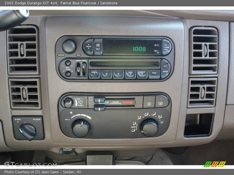 Patriot Blue Pearlcoat / Sandstone 2003 Dodge Durango SXT 4x4