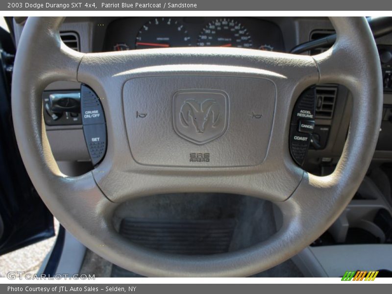 Patriot Blue Pearlcoat / Sandstone 2003 Dodge Durango SXT 4x4