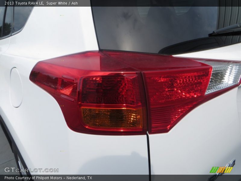 Super White / Ash 2013 Toyota RAV4 LE