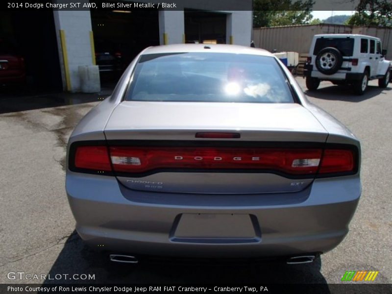Billet Silver Metallic / Black 2014 Dodge Charger SXT AWD