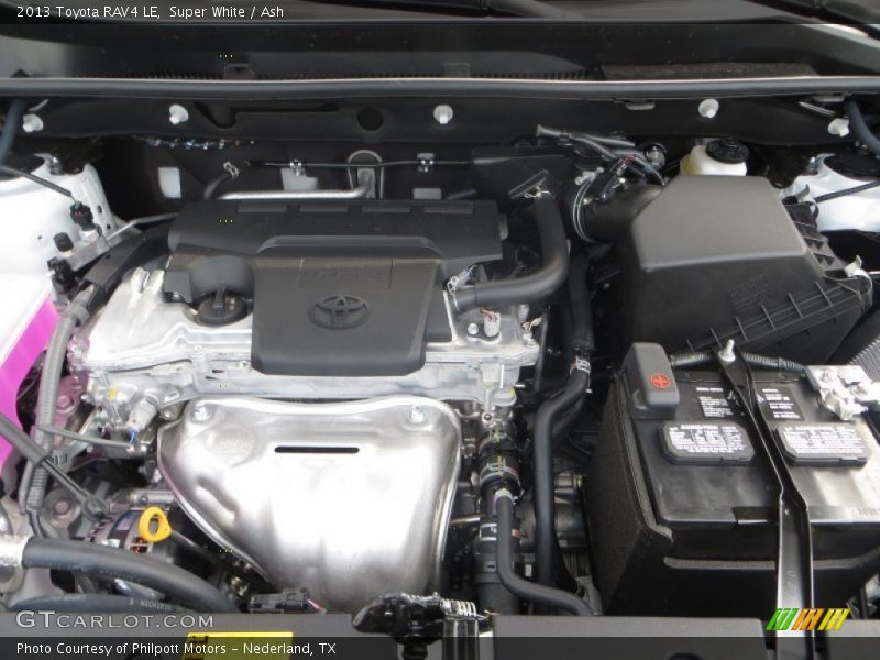 Super White / Ash 2013 Toyota RAV4 LE